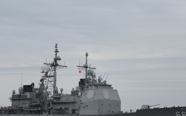 USS Hue City returns to home port