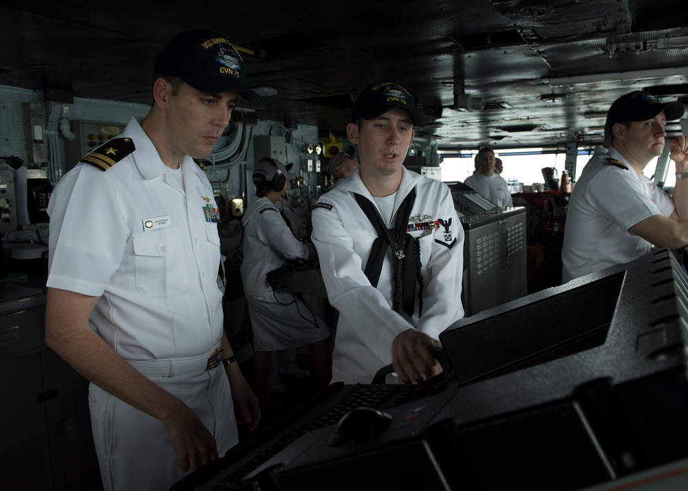 USS Harry S. Truman returns to Naval Station Norfolk