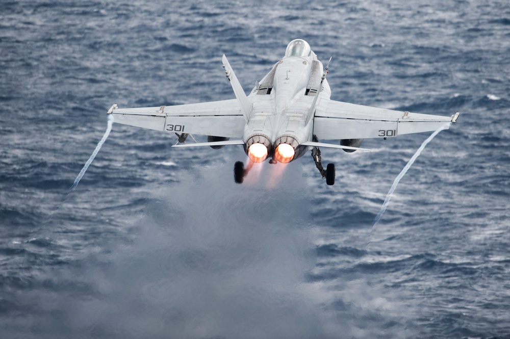 USS Harry S. Truman flight deck activity