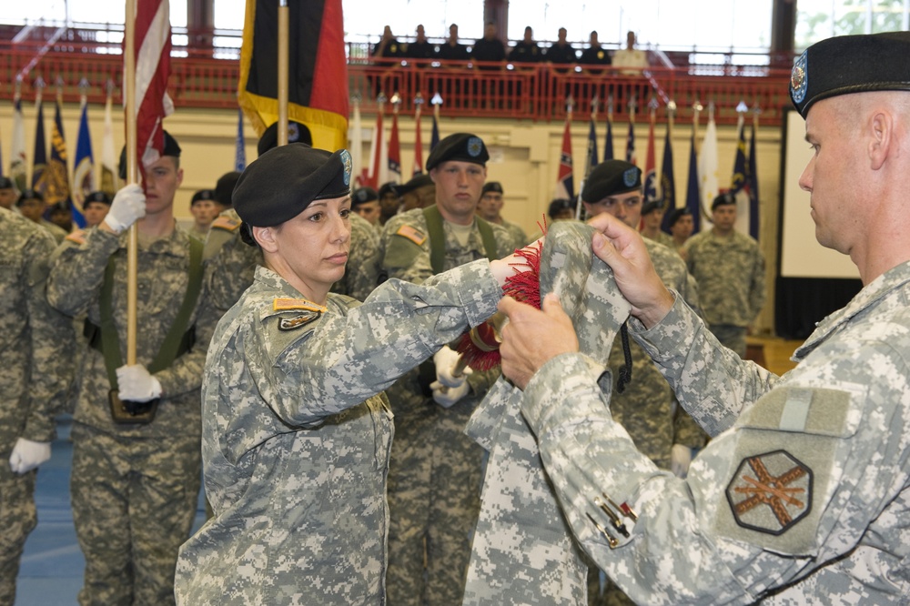 Color casing ceremony at US Army Garrison Mannheim