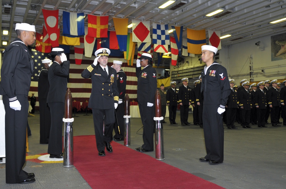 USS Essex change of command