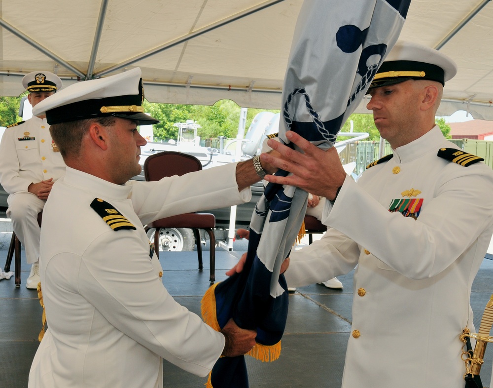 UCT 1 change of command ceremony