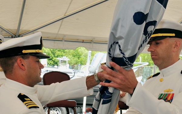 UCT 1 change of command ceremony