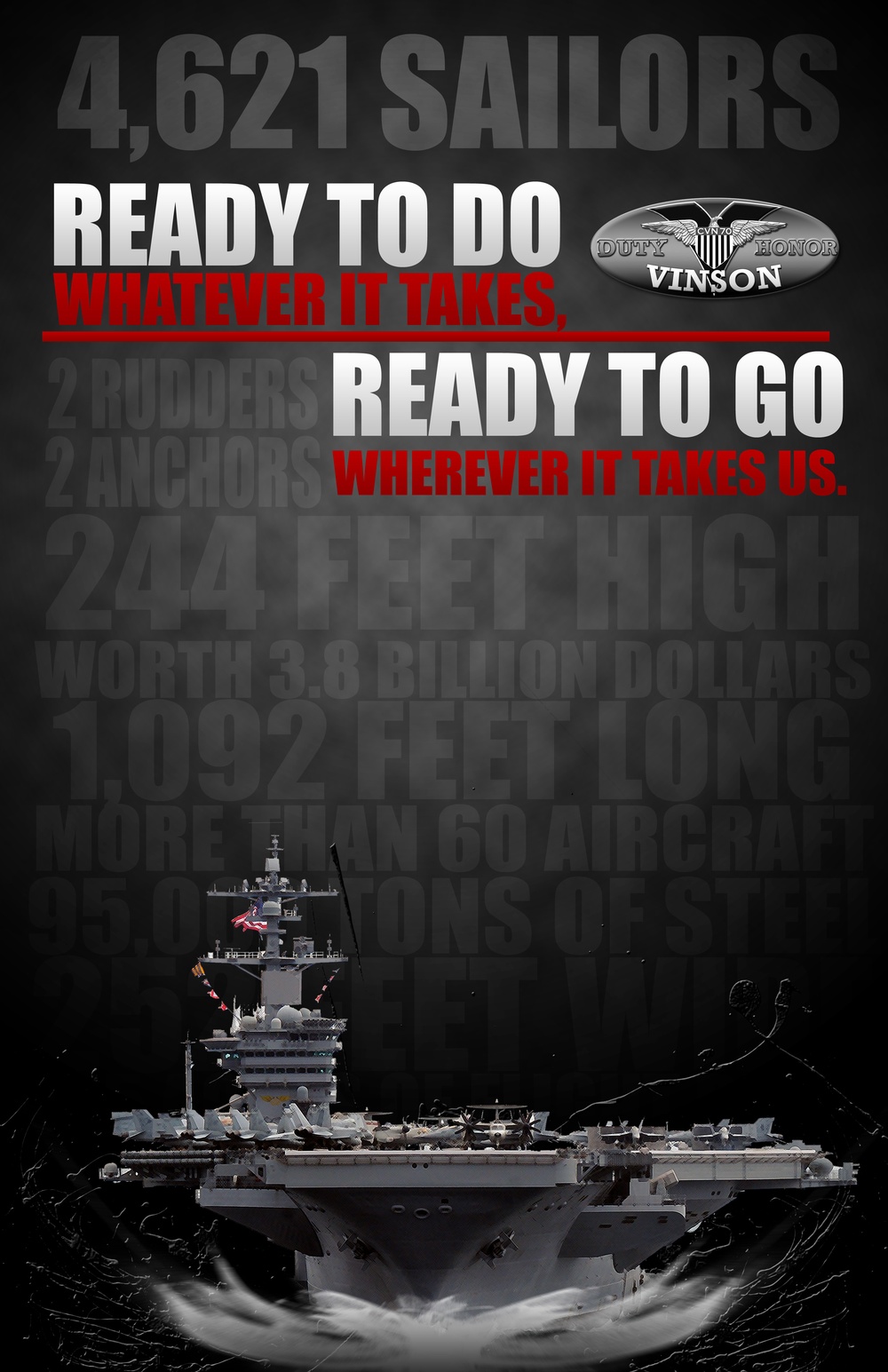 USS Carl Vinson poster