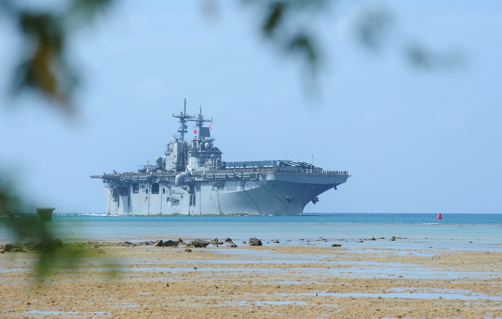 USS Boxer arrives at Joint Base Pearl Harbor-Hickam