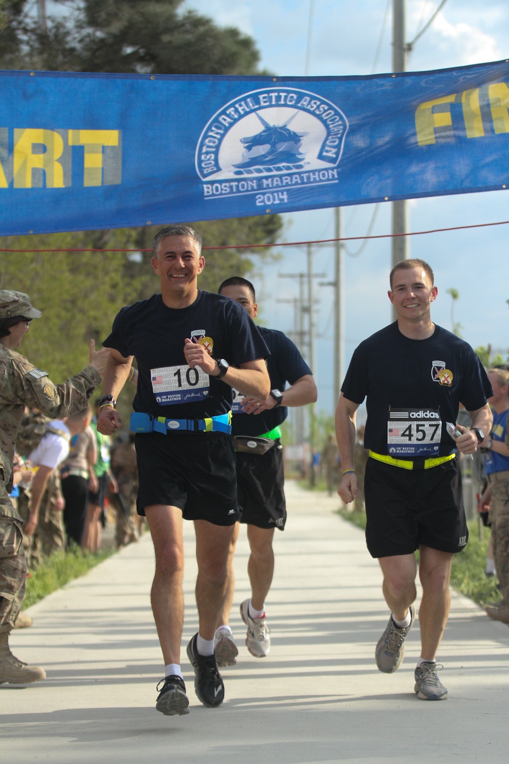 Mountain Division runs Boston ‘Shadow’ Marathon