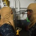 Sailors conduct training aboard USS George Washington