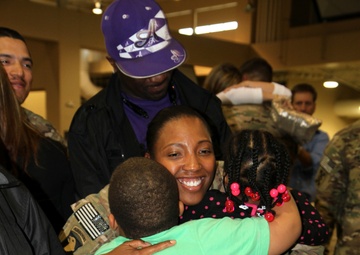Families reunite with Soldiers after nine-month deployment