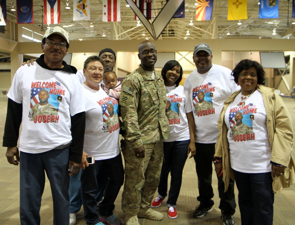Families reunite with Soldiers after nine-month deployment
