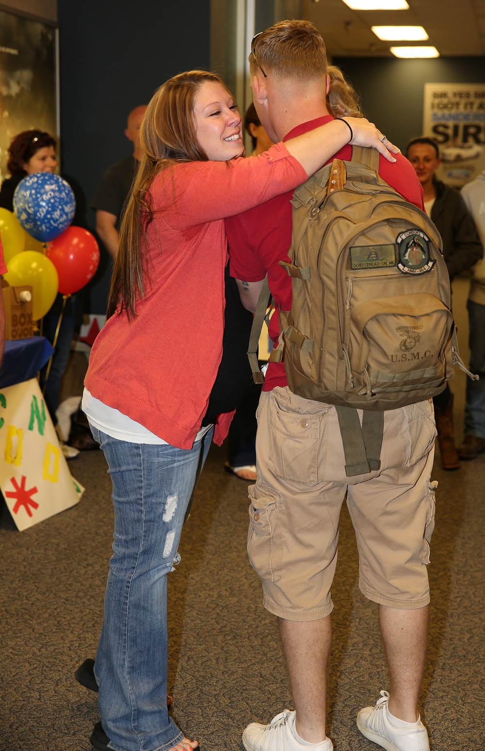 HMH-464 Advance Party Returns to MCAS New River