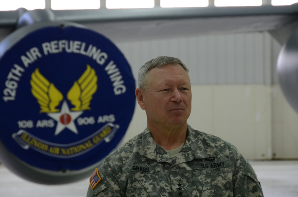 Chief, National Guard Bureau, visits 126th Air Reufeling Wing