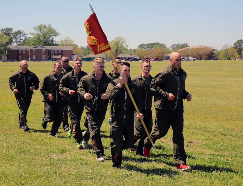 2nd MarDiv Marines, sailors R.A.C.E for suicide awareness