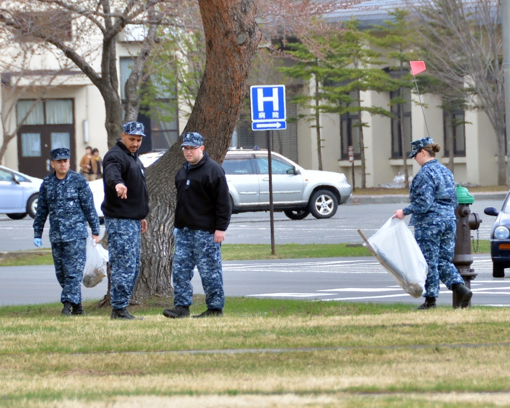 Navy Misawa supports Earth Day
