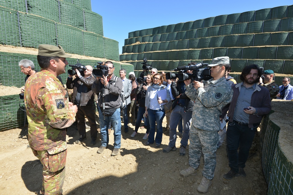 'Bomba Day' in Vicenza, UXO removal near Caserma Del Din, Italian army operation 'OLD LADY'