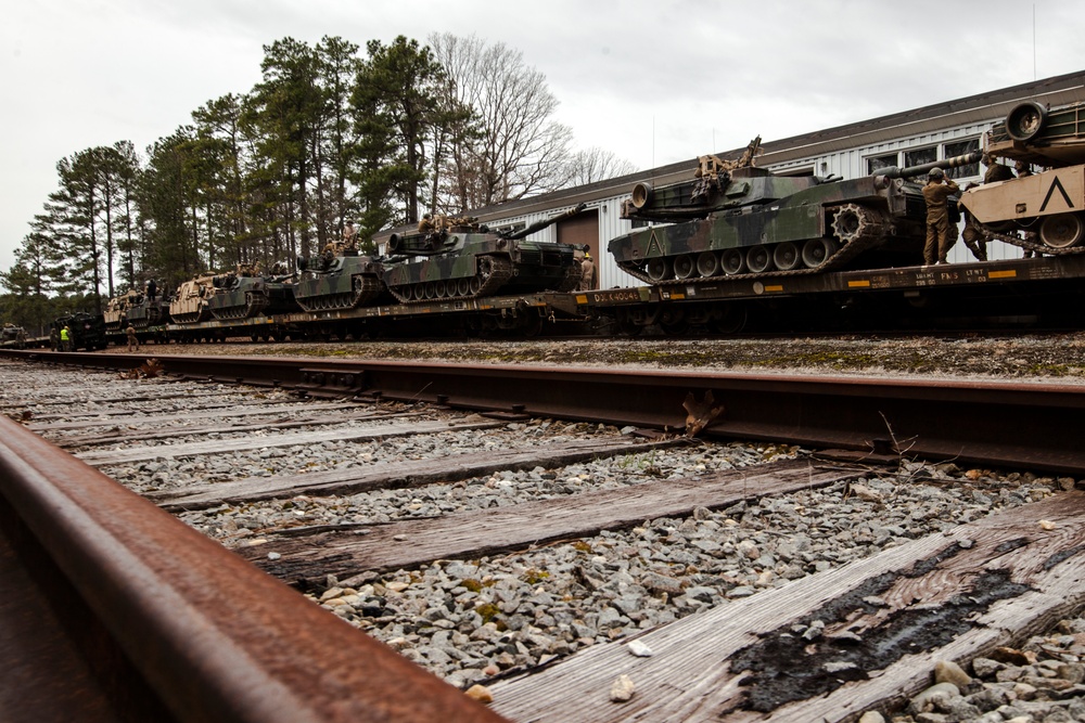 2nd Tank Battalion Deployment for Training Exercise (DFT)