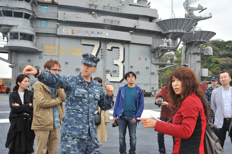USS George Washington ship tour