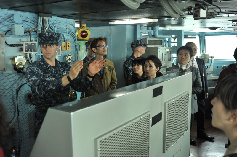 USS George Washington ship tour