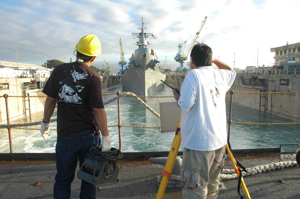 Missouri undocking