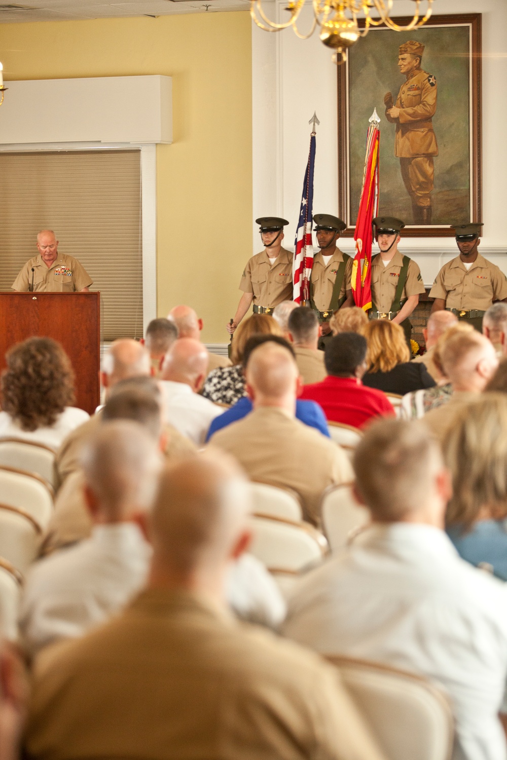 II Marine Expeditionary Force (Foward) deactivation ceremony