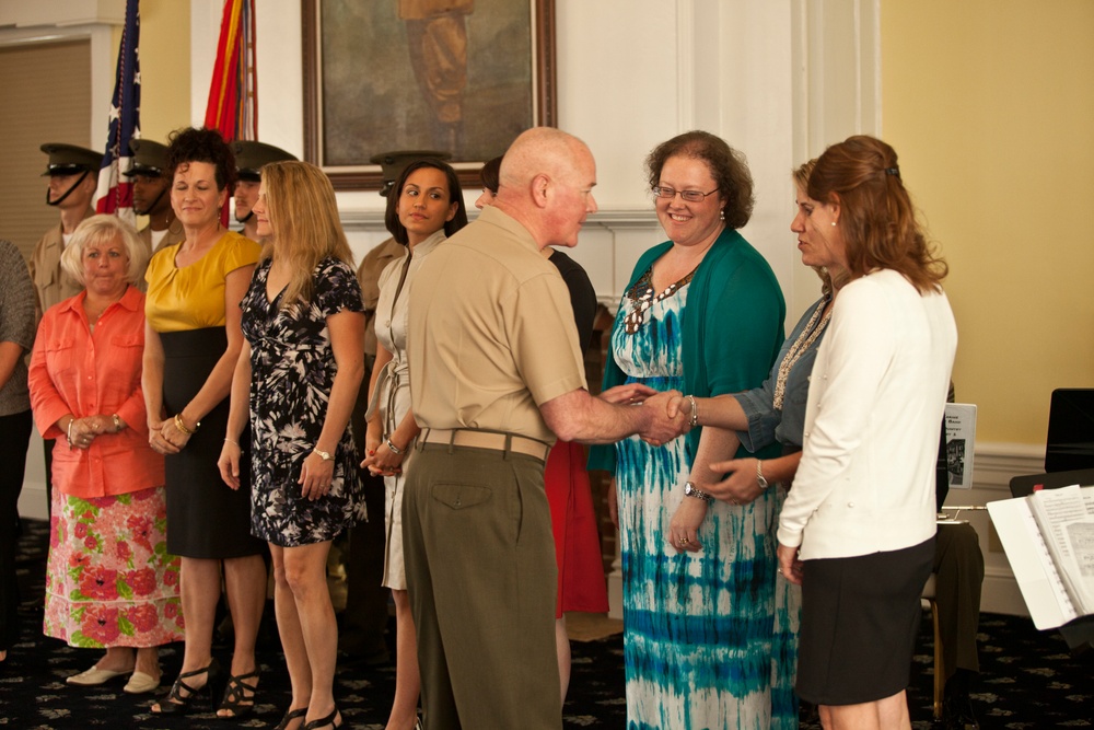 II Marine Expeditionary Force (Foward) deactivation ceremony