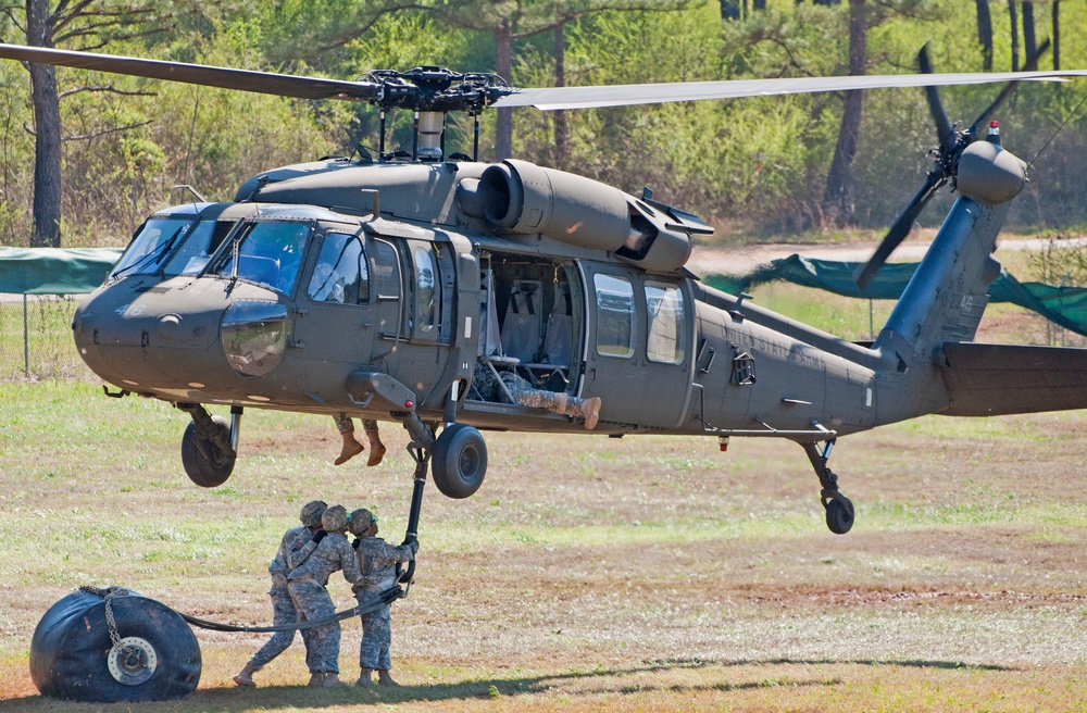 Alabama Guard units collaborate for sling load training