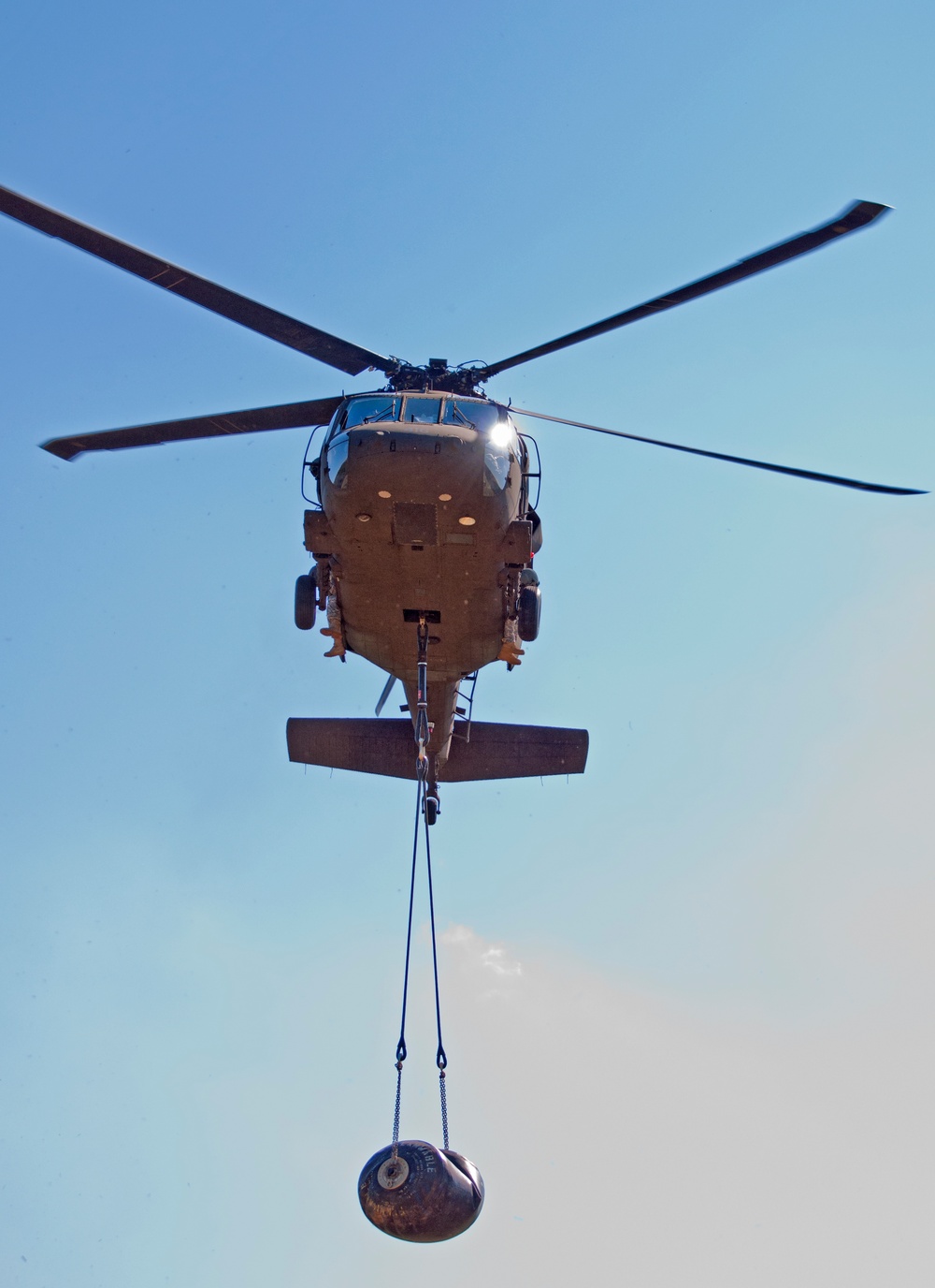 Alabama Guard units collaborate for sling load training
