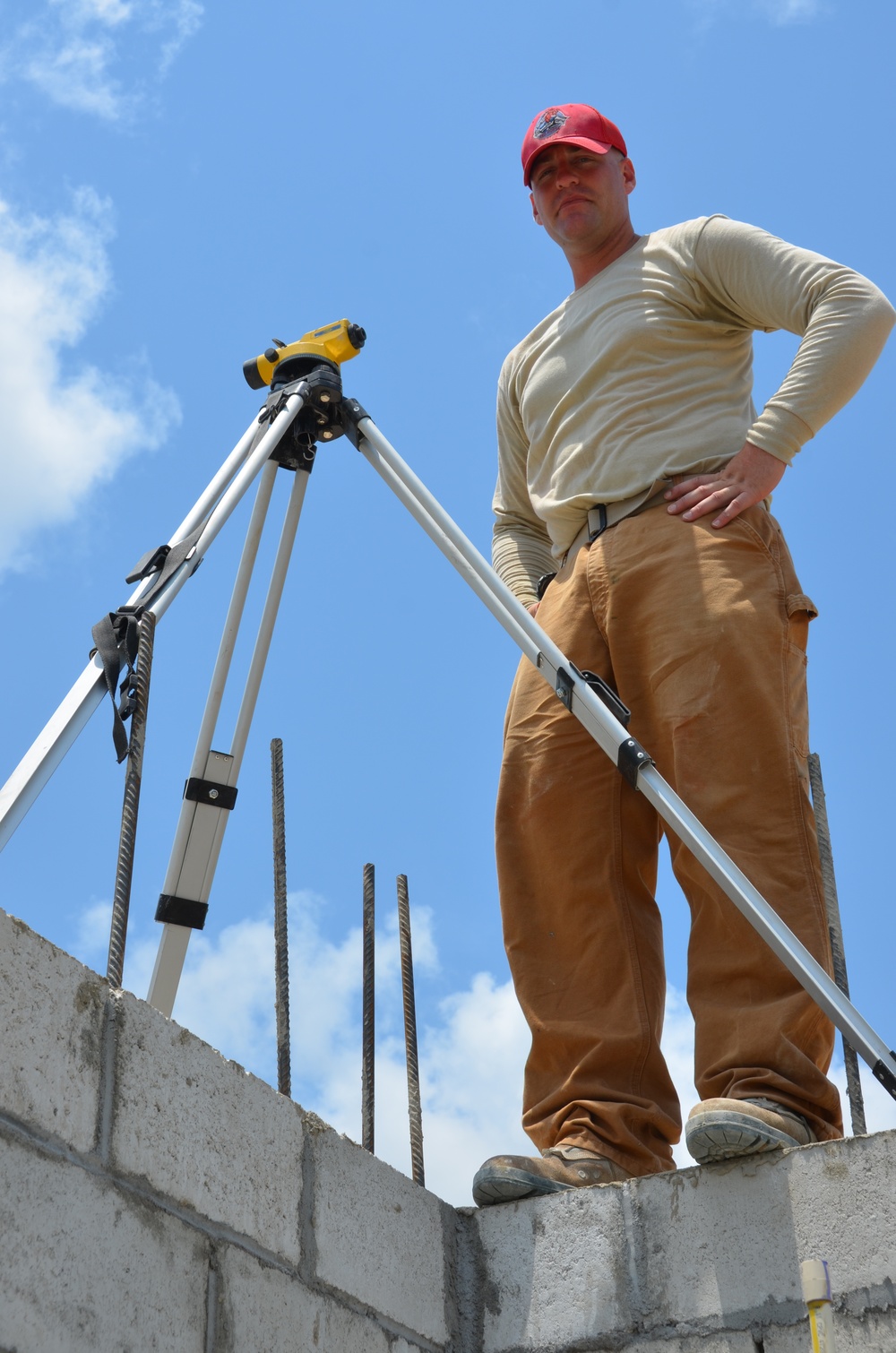 BDF, US engineers in Hattieville work tirelessly to build new preschool