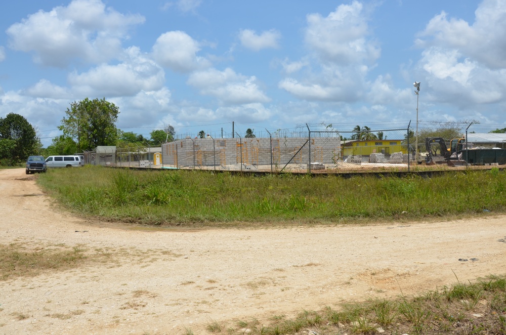 BDF, US engineers in Hattieville work tirelessly to build new preschool