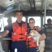 Coast Guard reservist returns home