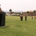 Commanding General presents Navy Cross Medal to Combat Center Marine