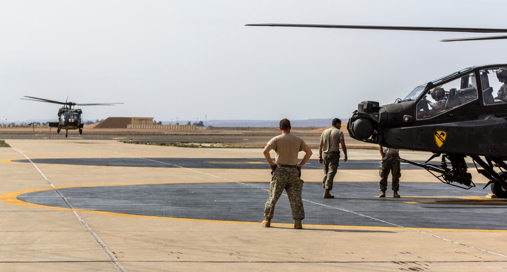 Exercise Iron Hawk 14 in Saudi Arabia