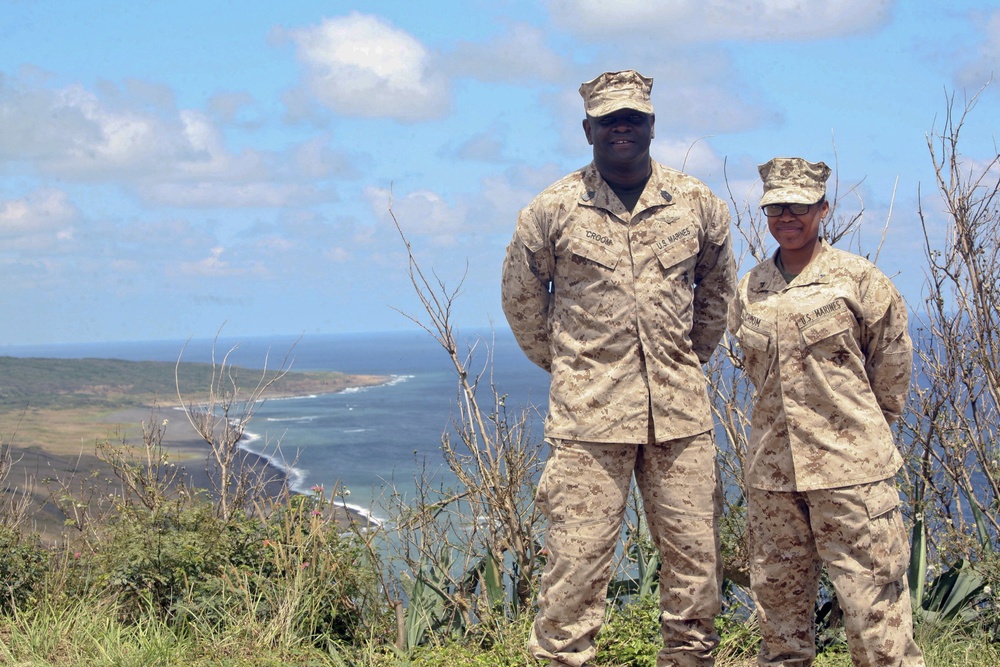 Core values a family affair for father, daughter Marines