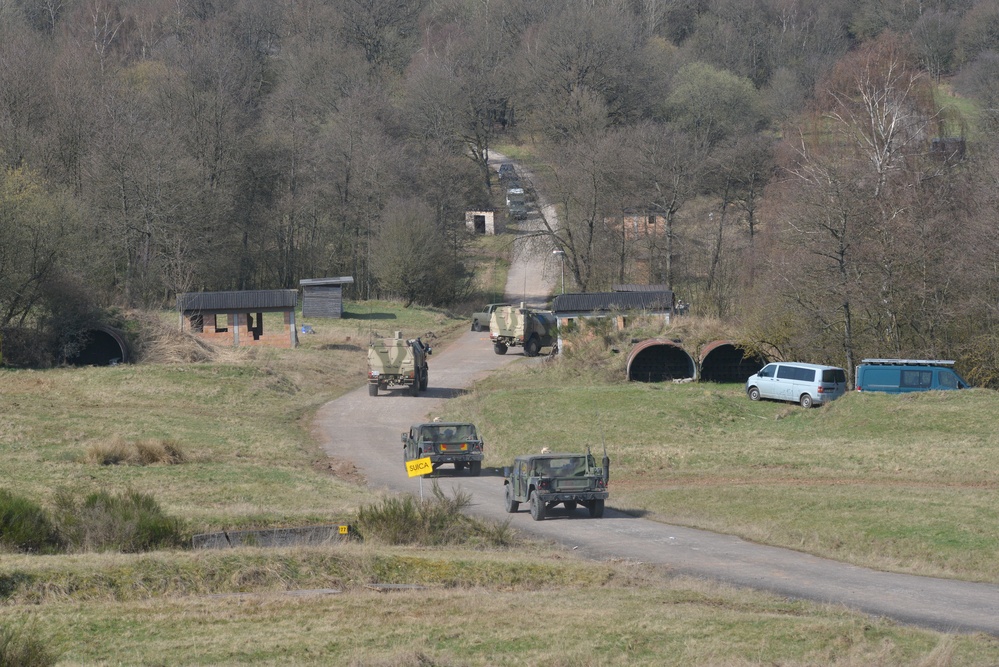 Joint training exercise on Baumholder Military Training Area 24-27 March 2014