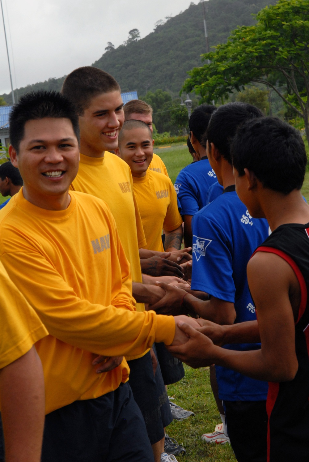 Practicing good sportsmanship