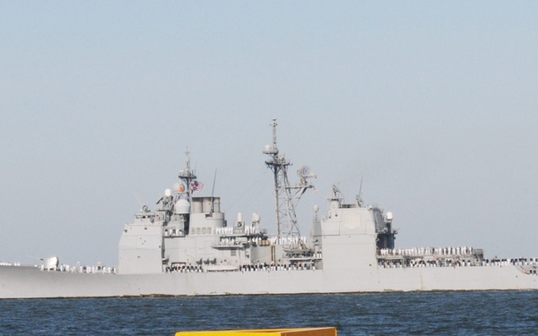USS Monterey homecoming