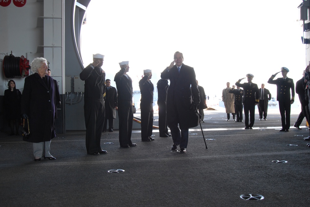 USS George H.W. Bush operations