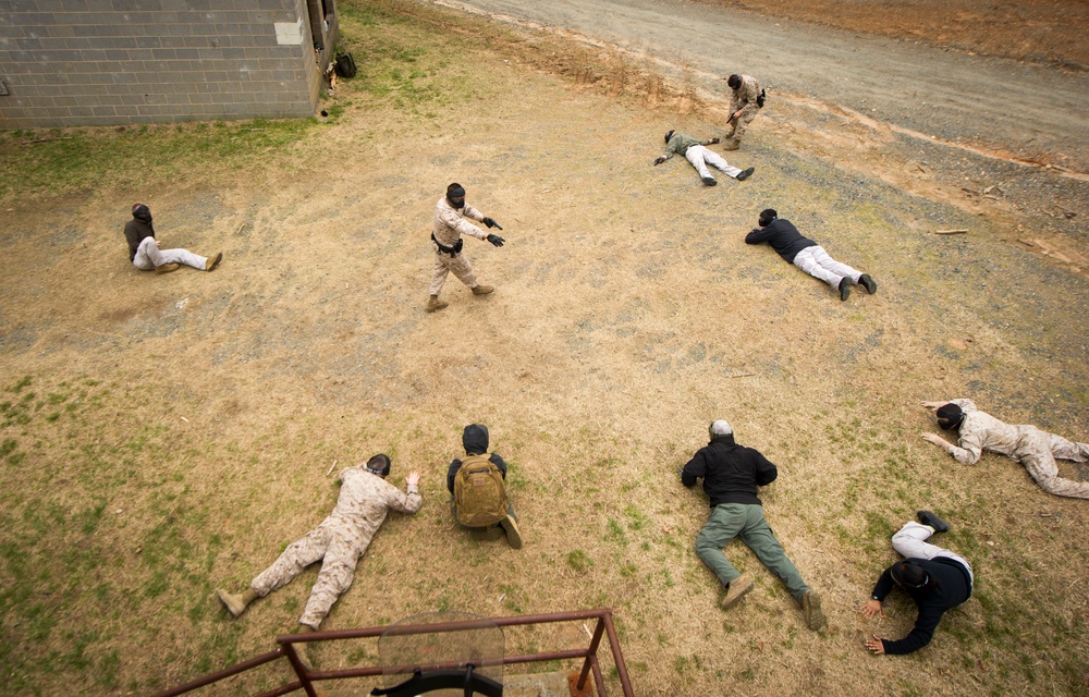 Security Battalion conducts active shooter training