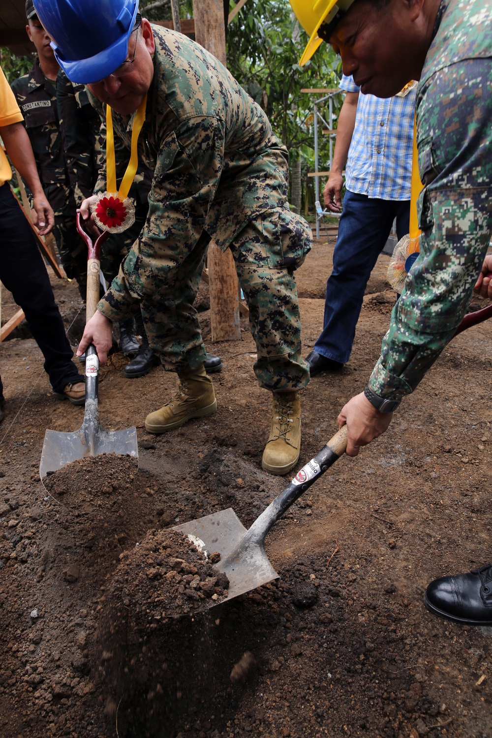 AFP, U.S. break ground with community members on HCA projects