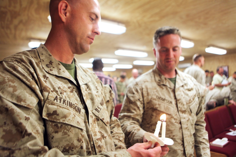 Service members celebrate Holy Week in Afghanistan