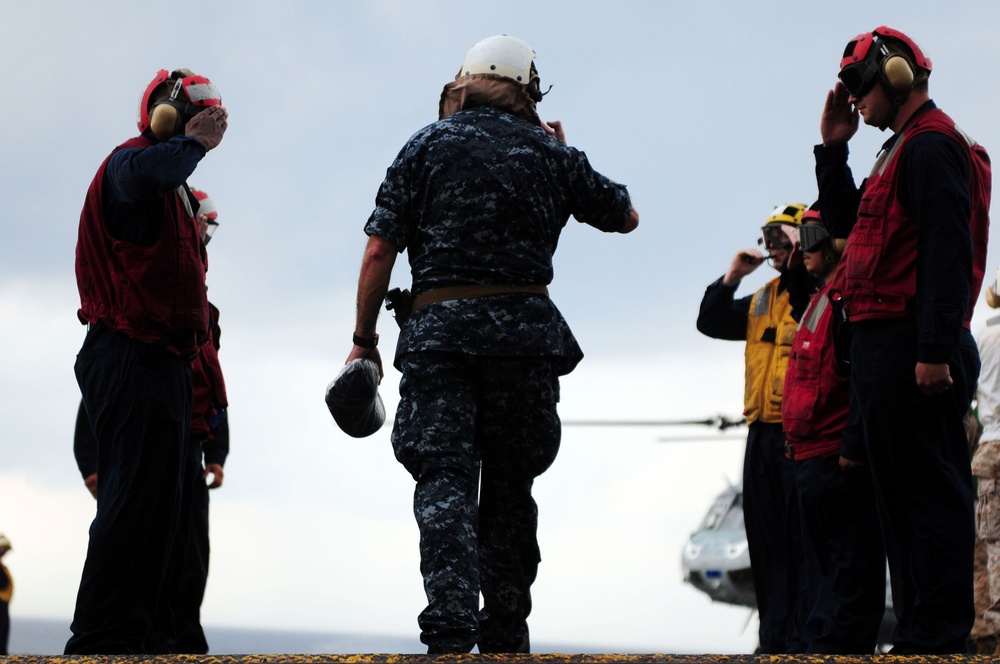USS Comstock activity