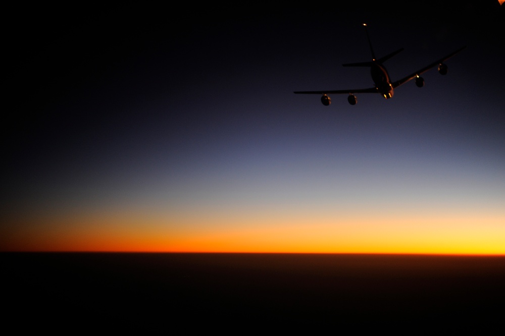 Refueling over Afghanistan