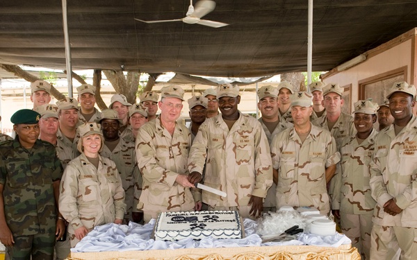 Cake cutting marking formation of the logistics specialist rating