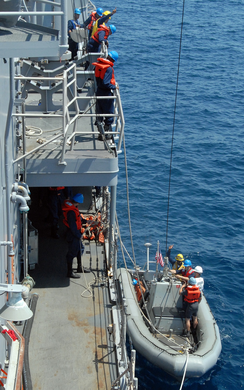 USS McInerney operations