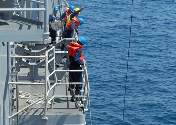 USS McInerney operations