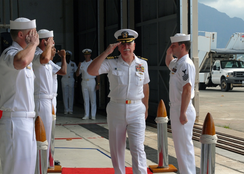 Capt. T.K. Hohl retirement ceremony