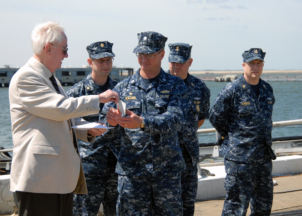 Navy League donation