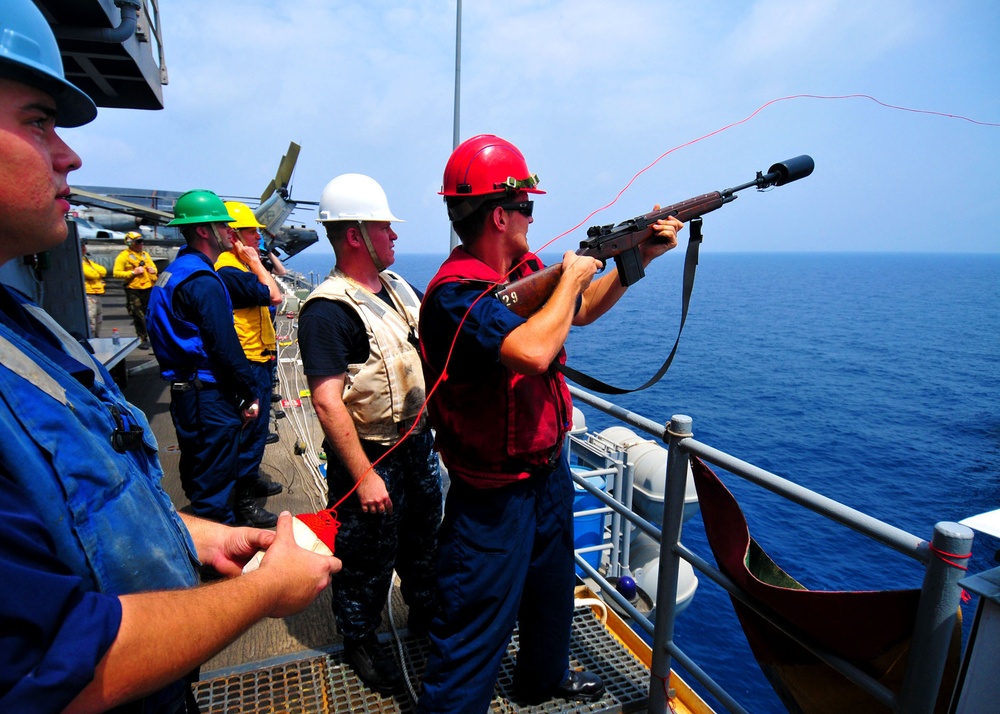 USS Boxer replenishment