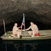 Sailor re-enlists 2,000 feet underground