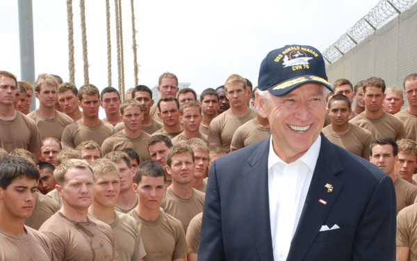 Vice president meets with BUD/S students