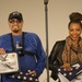 Sinbad and Paige Bryan Band perform for Airmen